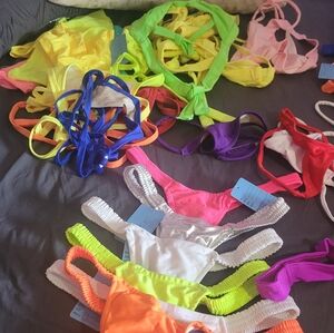 10 Asst Dancer BottomsShiny Pink B